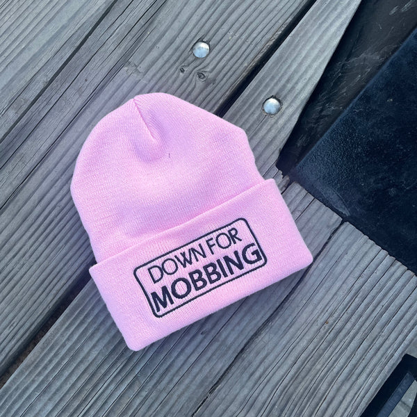 Down For Mobbing Cuffed Beanies