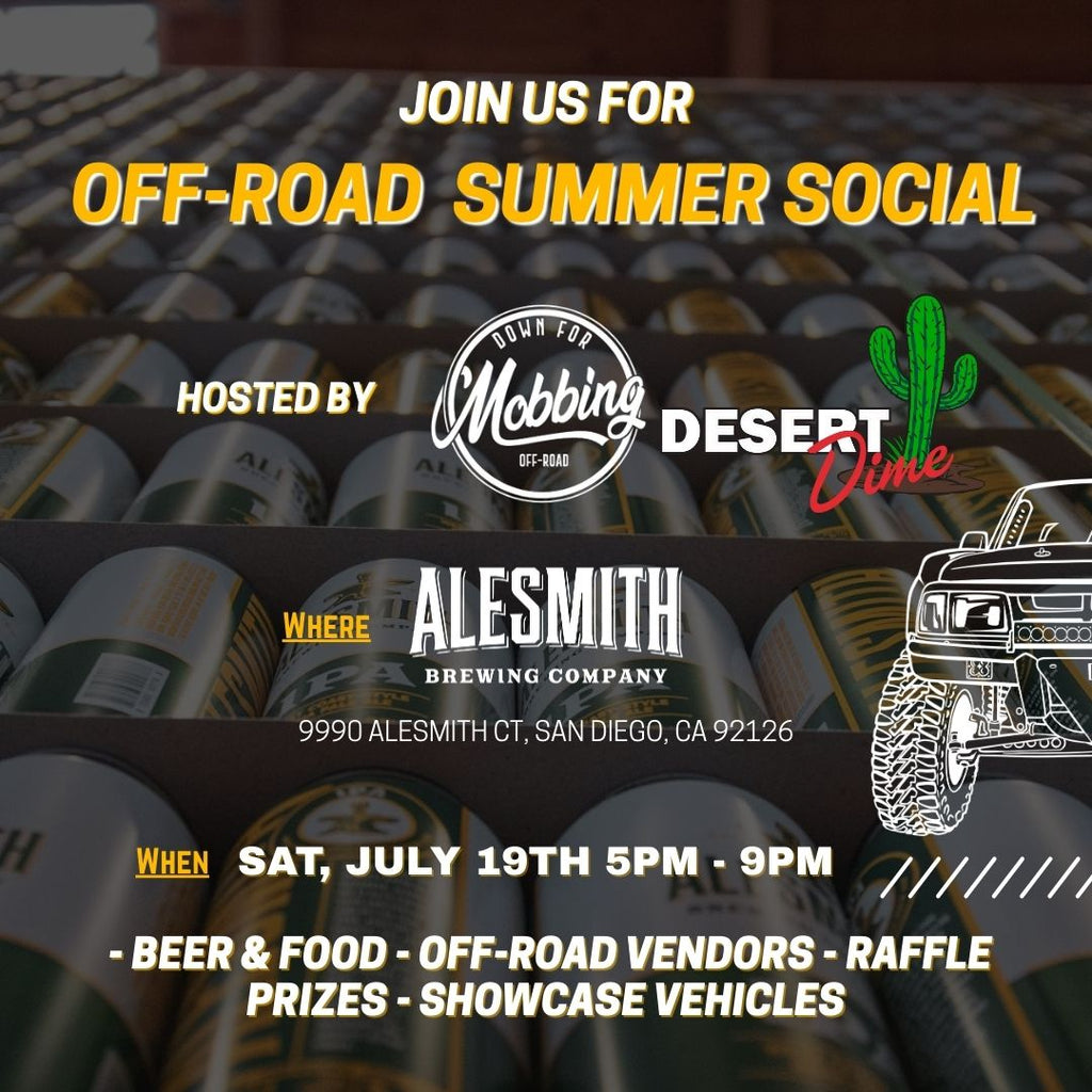 Off-Road Summer Social – July 19th at AleSmith San Diego