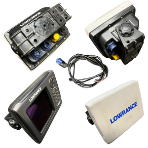 Used Off-Road Lowrance HDS 5 Head Unit – Includes Sun Cover, Mounting Bracket & Power Cable