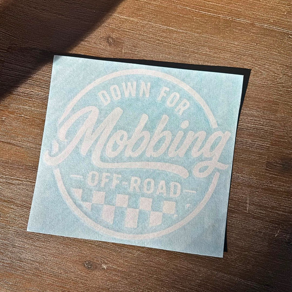 DIRT ERA – 7" Transfer Sticker