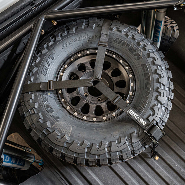 3 Way Spare Tire Strap & Mounts
