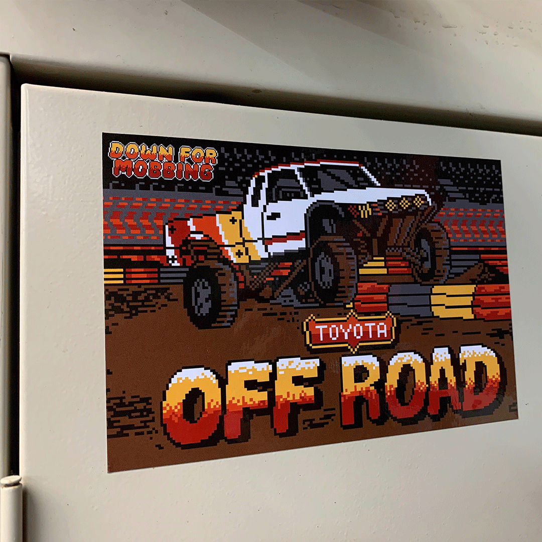 Prerunner Sticker Custom Tacoma Prerunner Sticker – Down For Mobbing