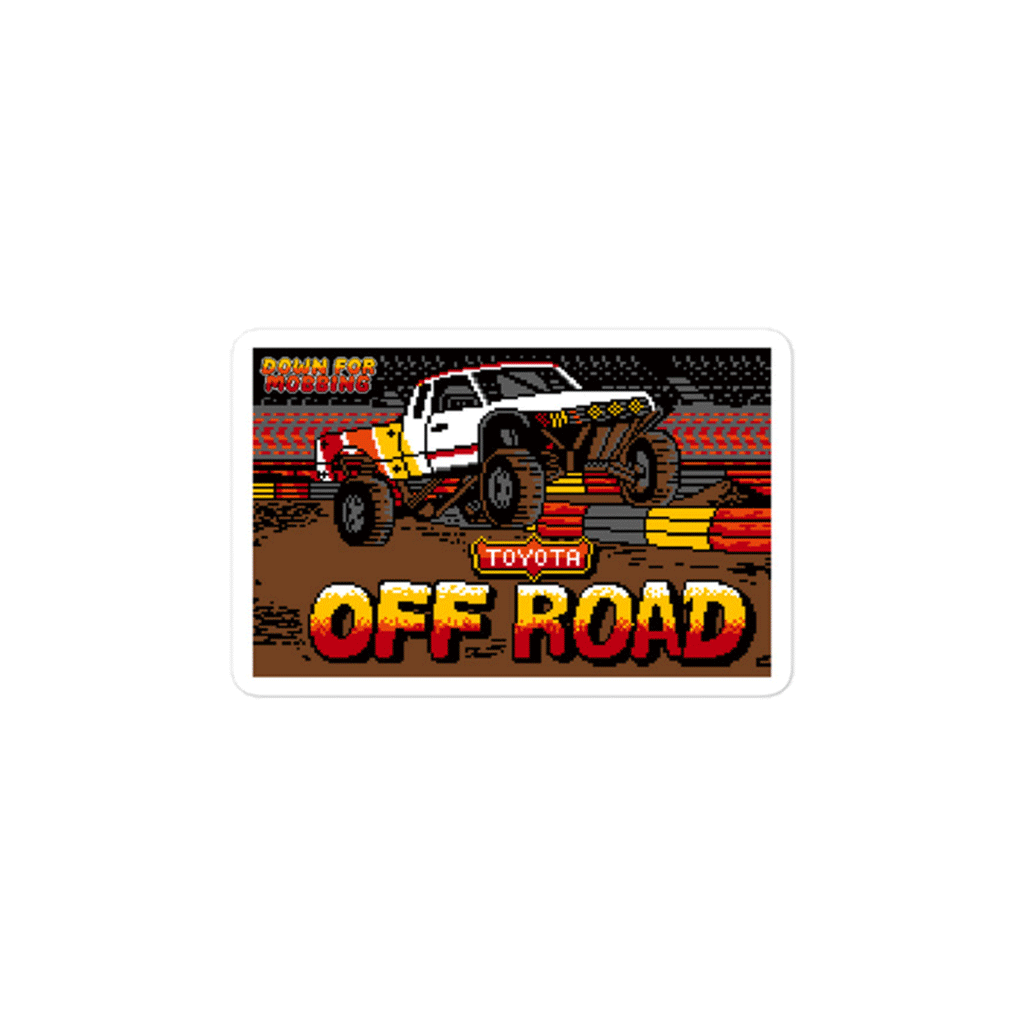 Prerunner Sticker Custom Tacoma Prerunner Sticker – Down For Mobbing