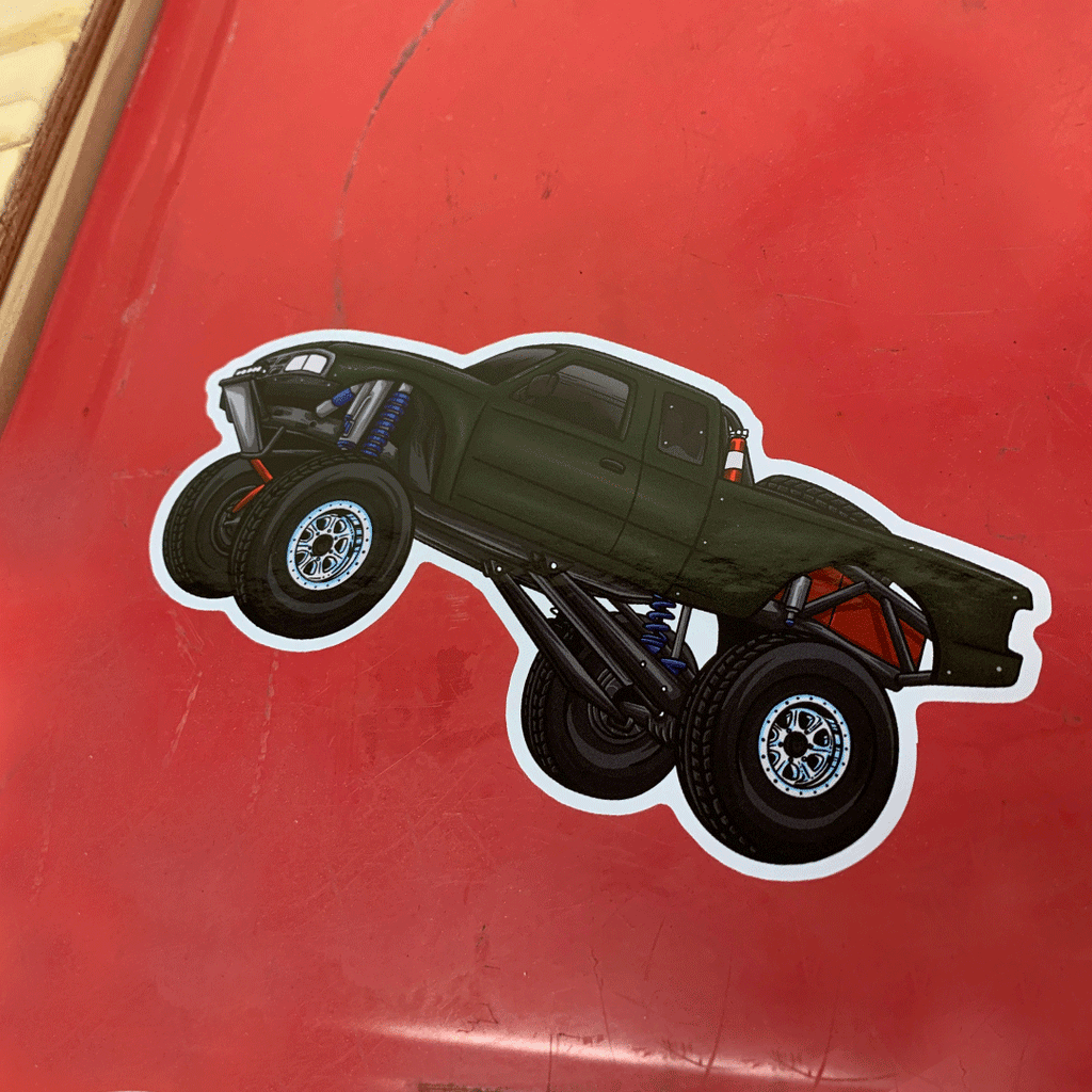 Prerunner Sticker Ford Ranger Prerunner Sticker – Down For Mobbing